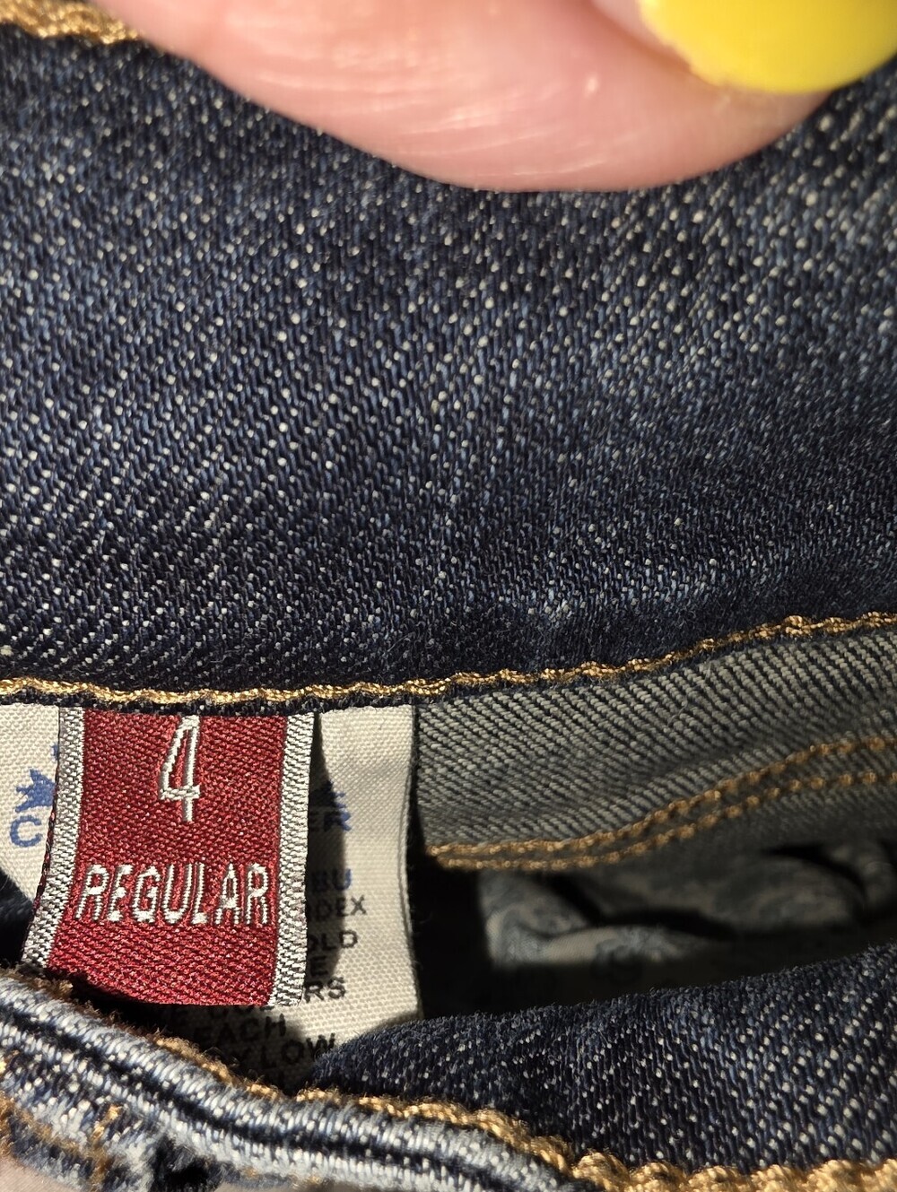Stetson Women's 214 City Trouser Flare Leg Western Jeans Blue Denim Size 4 - Picture 2 of 5
